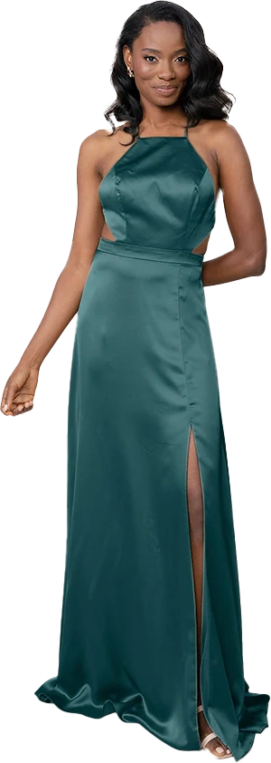Haven Satin Dress | Made To Order - Image 18