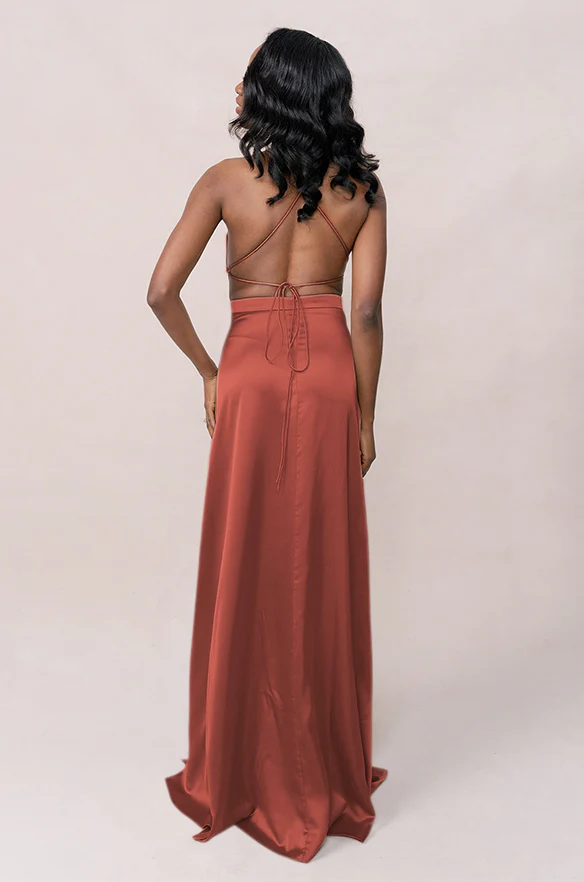 Haven Satin Dress | Made To Order - Image 70
