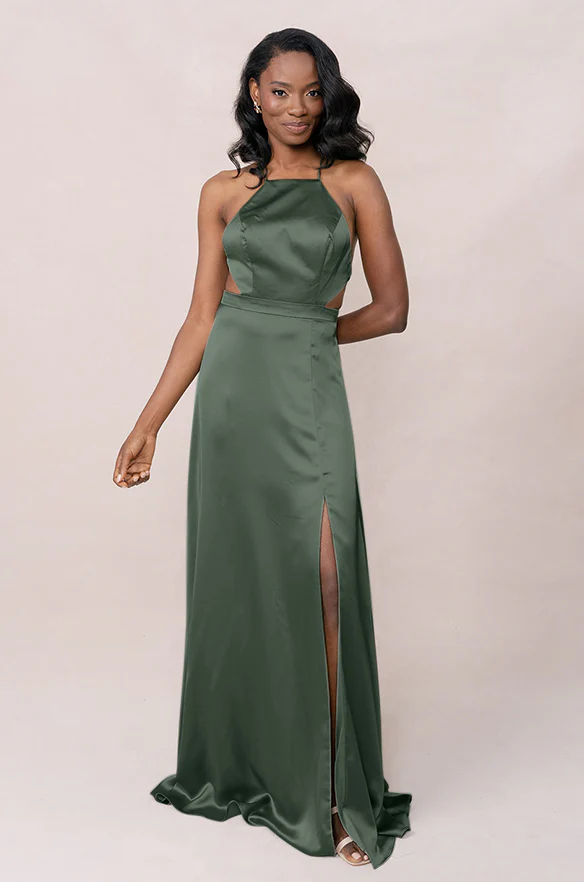 Haven Satin Dress | Made To Order - Image 75