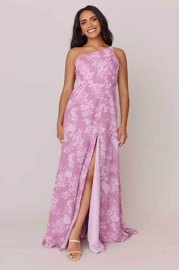 Inez Chiffon Floral Print Dress | Made To Order - Image 13