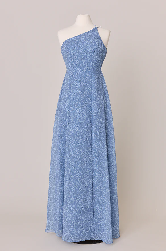 Inez Chiffon Floral Print Dress | Made To Order - Image 24