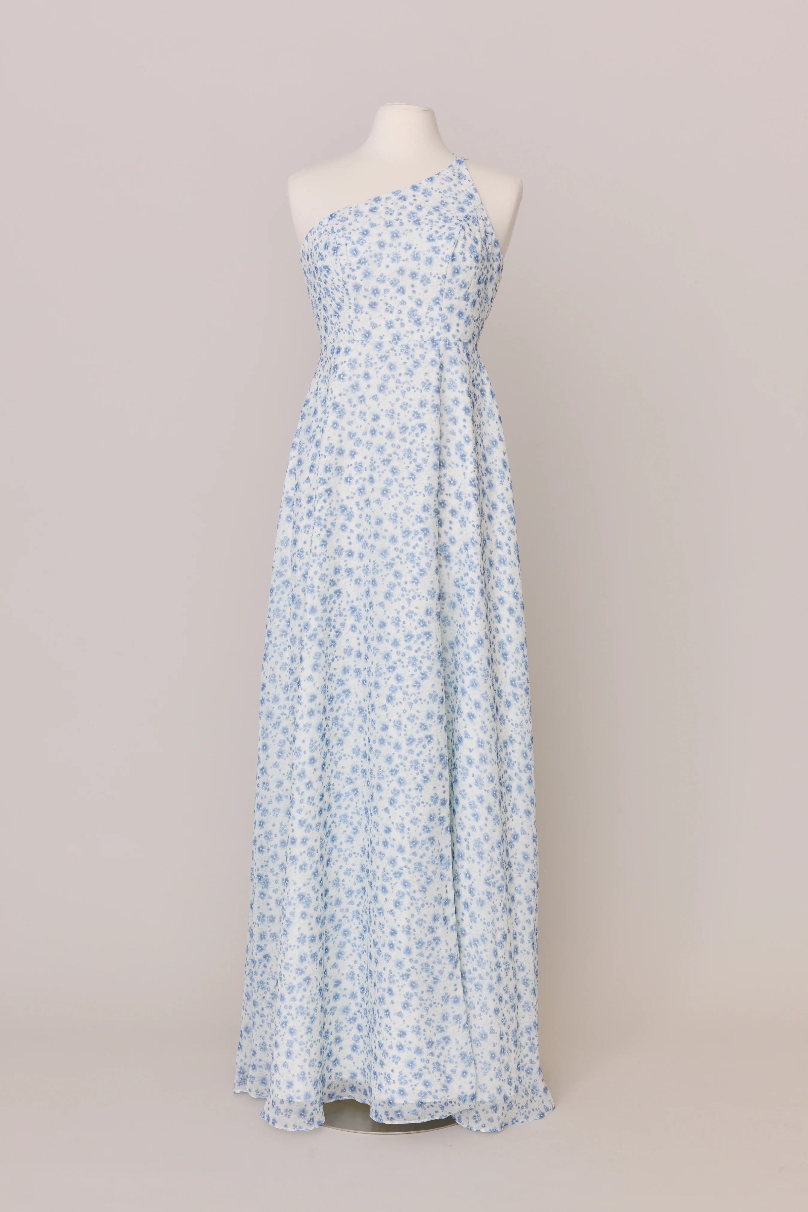 Inez Chiffon Floral Print Dress | Made To Order - Image 25