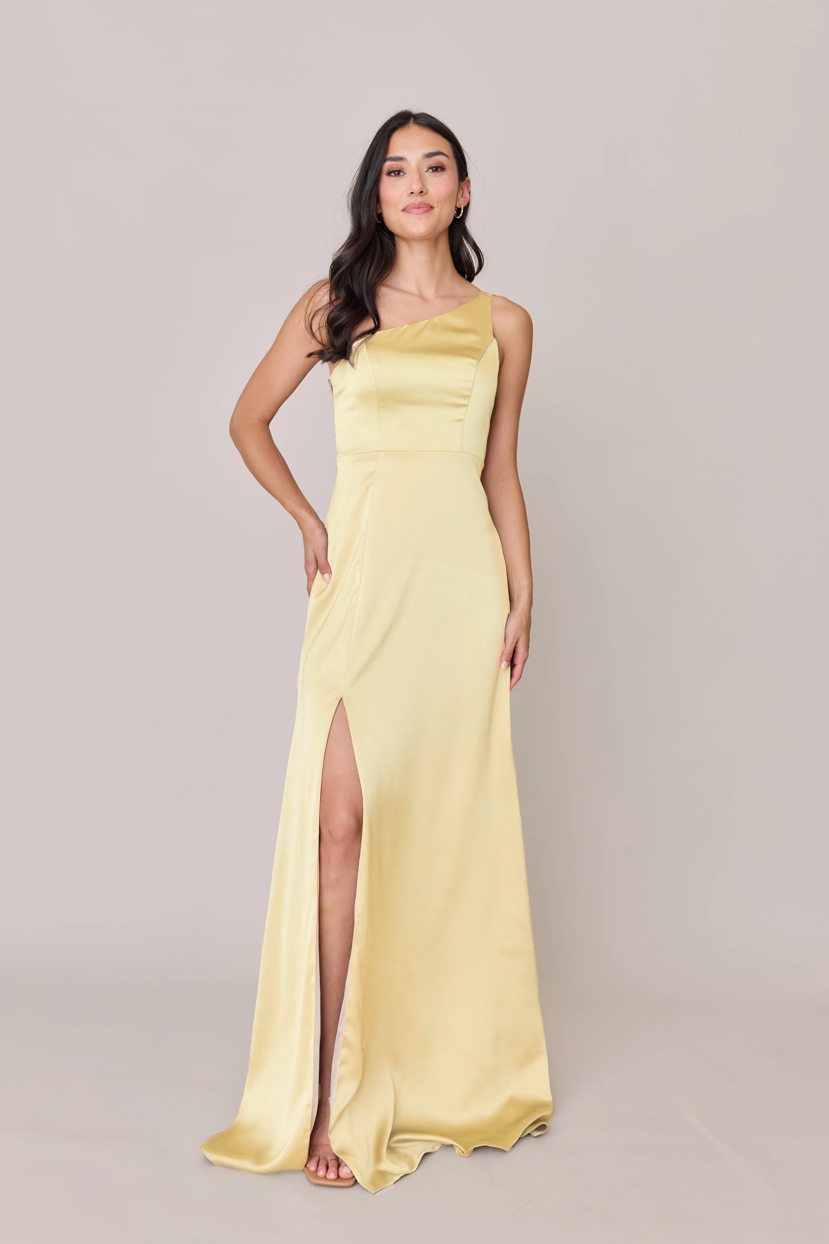 Inez Satin Dress | Made To Order - Image 171