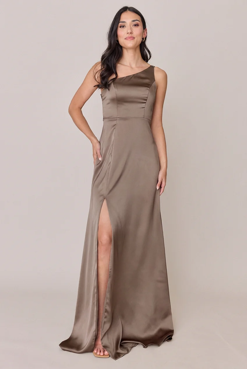 Inez Satin Dress | Made To Order - Image 242