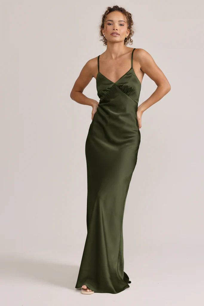 Iris Satin Dress | Ready To Ship - Image 13