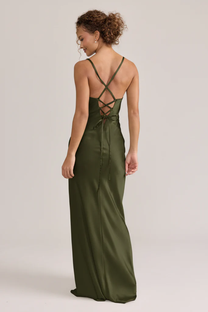 Iris Satin Dress | Ready To Ship - Image 14