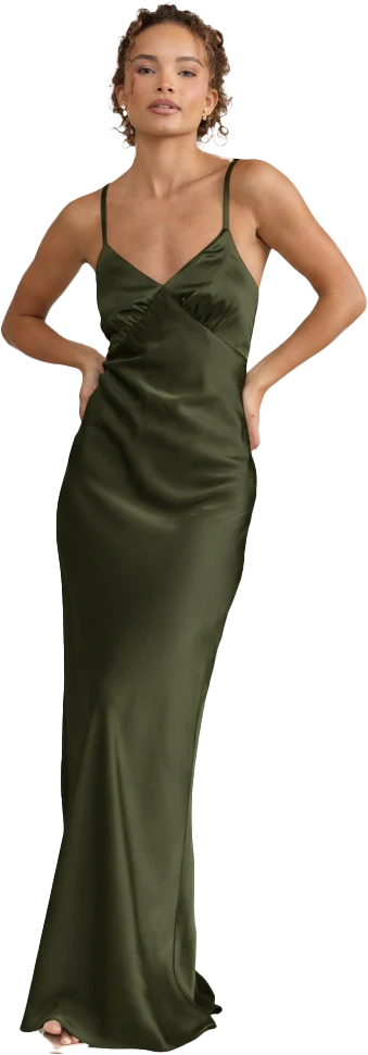Iris Satin Dress | Ready To Ship - Image 25