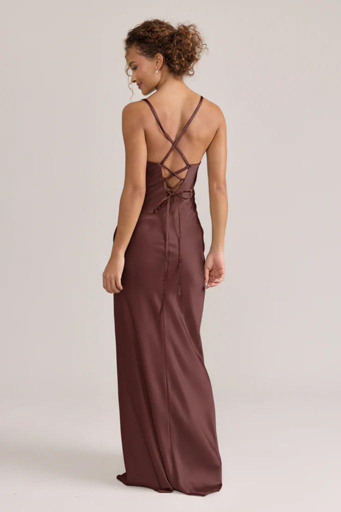 Iris Satin Dress | Ready To Ship - Image 22