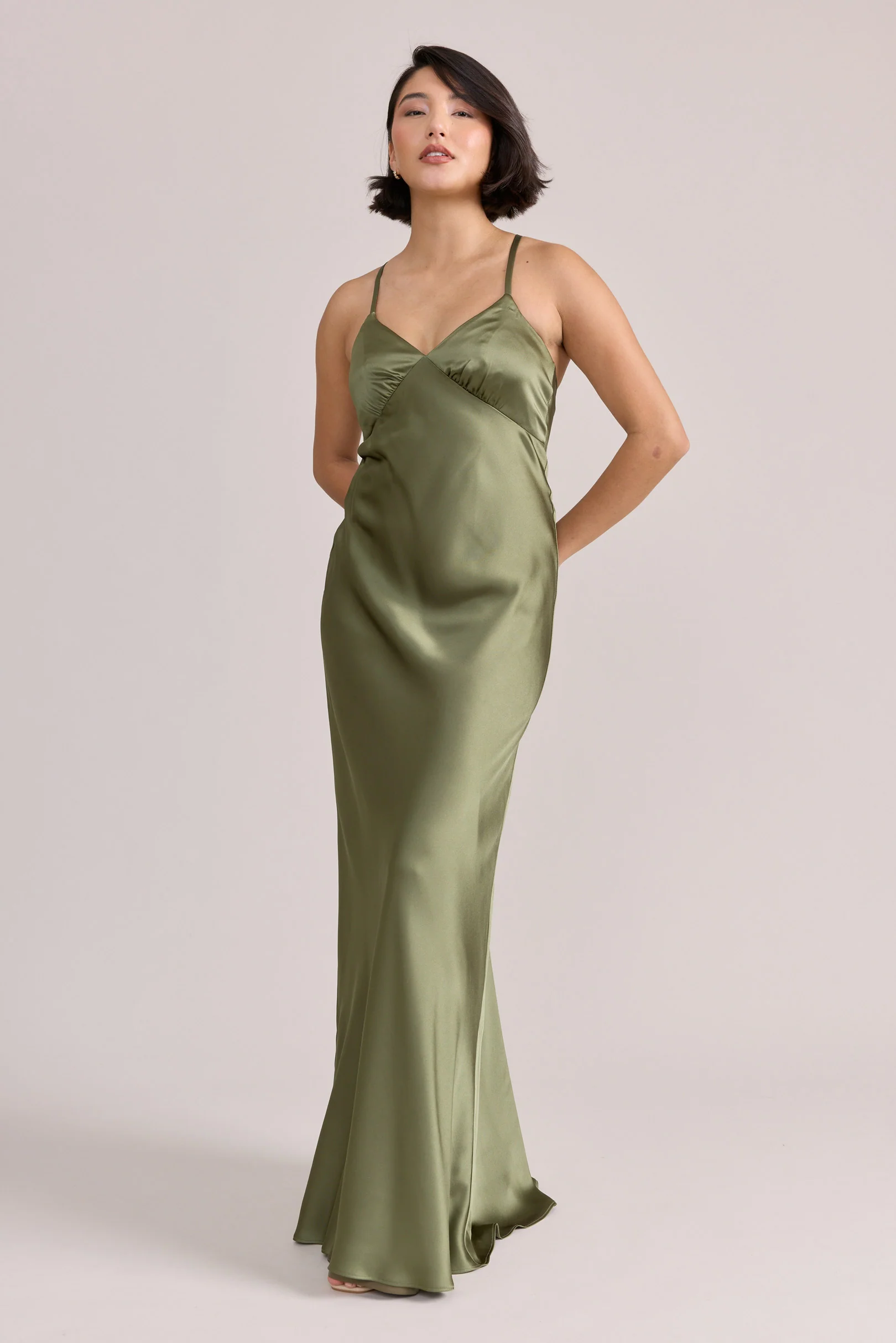 Iris Satin Dress | Ready To Ship