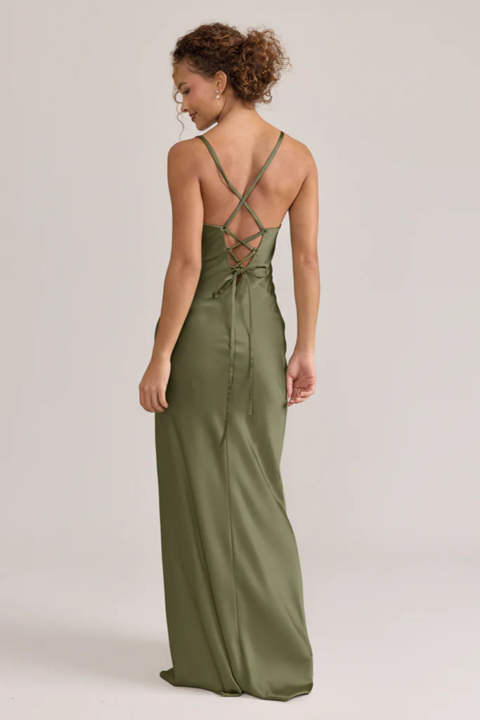 Iris Satin Dress | Ready To Ship - Image 10