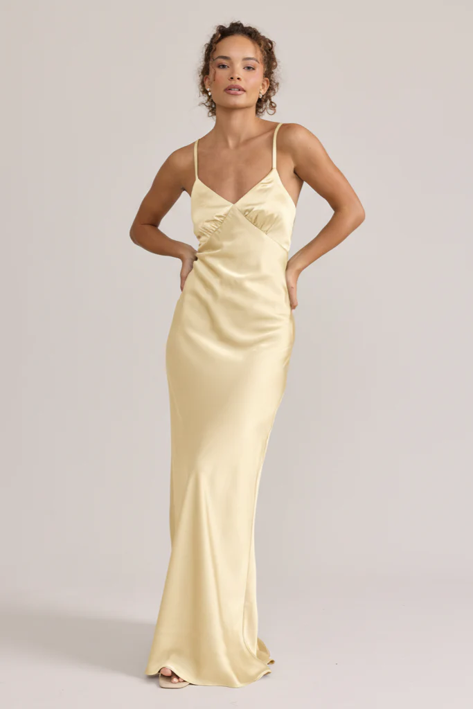 Iris Satin Dress | Ready To Ship - Image 11