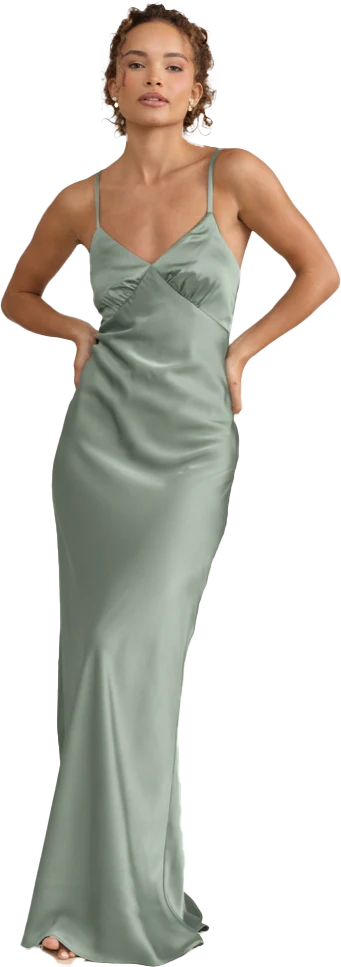 Iris Satin Dress | Ready To Ship - Image 28