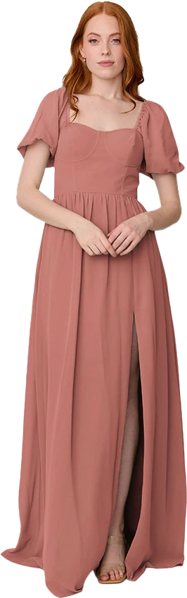Isabella Chiffon Dress | Made To Order - Image 109
