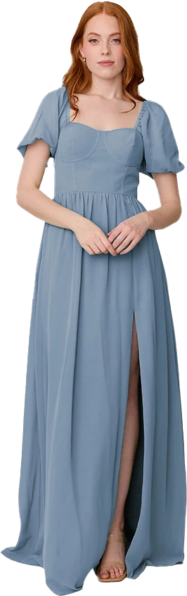 Isabella Chiffon Dress | Made To Order - Image 114