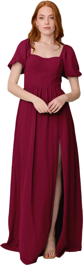 Isabella Chiffon Dress | Made To Order - Image 122