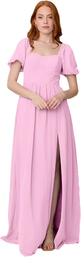 Isabella Chiffon Dress | Made To Order - Image 124