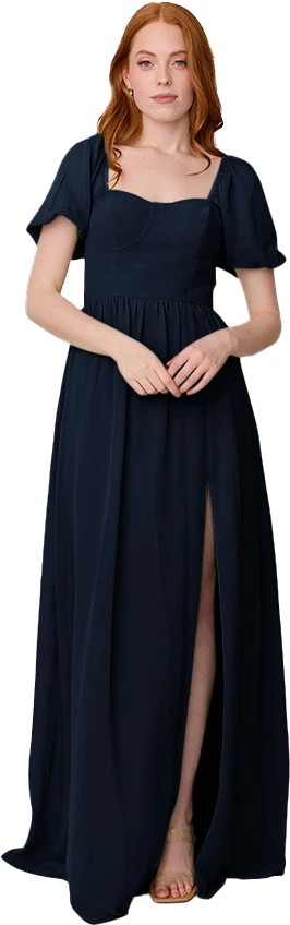 Isabella Chiffon Dress | Made To Order - Image 126