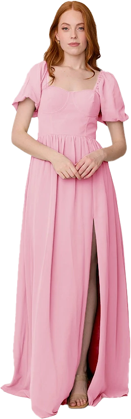 Isabella Chiffon Dress | Made To Order - Image 134