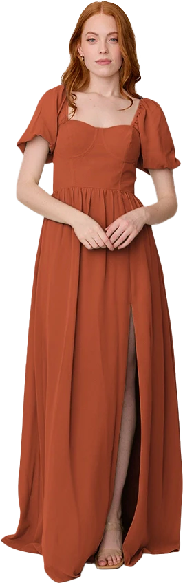 Isabella Chiffon Dress | Made To Order - Image 137