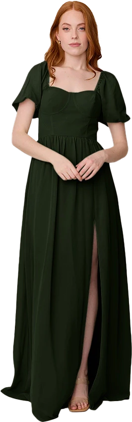 Isabella Chiffon Dress | Made To Order - Image 146