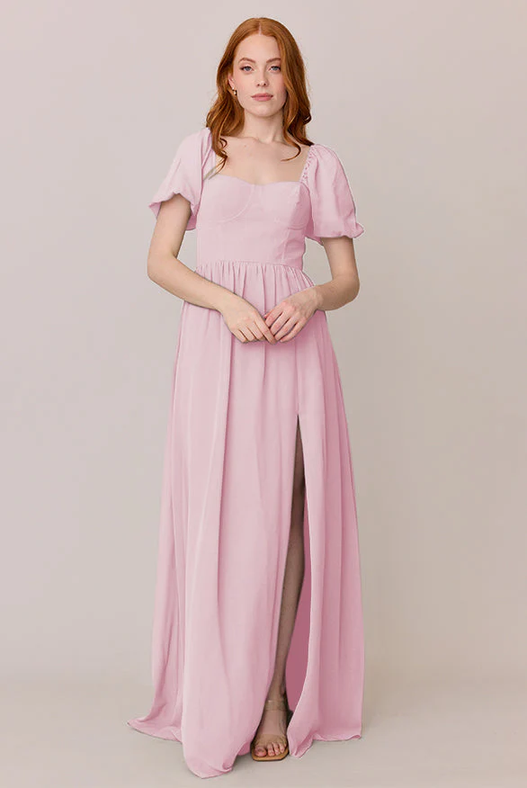 Isabella Chiffon Dress | Made To Order - Image 154