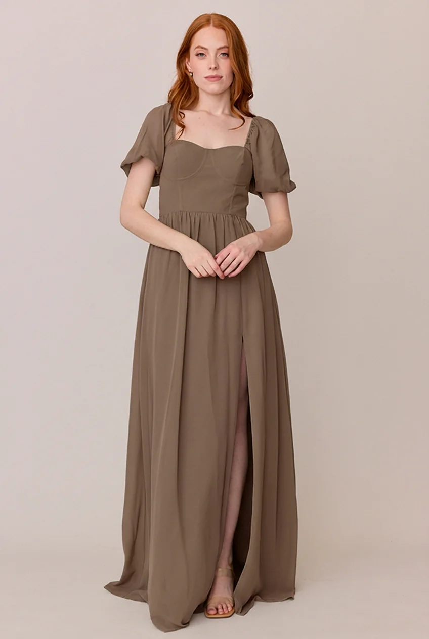 Isabella Chiffon Dress | Made To Order - Image 163