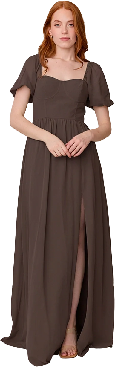 Isabella Chiffon Dress | Made To Order - Image 166