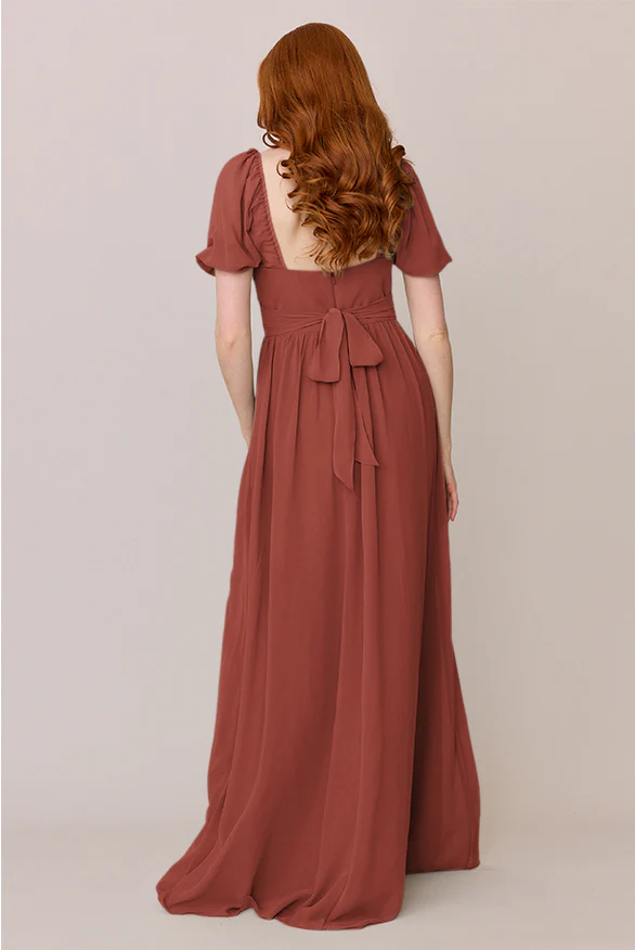 Isabella Chiffon Dress | Made To Order - Image 19