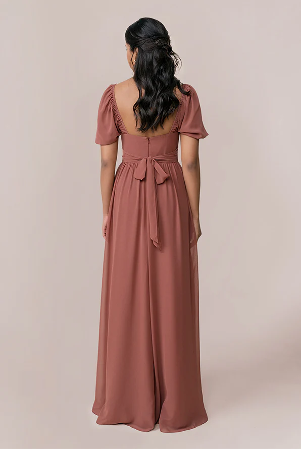 Isabella Chiffon Dress | Made To Order - Image 2