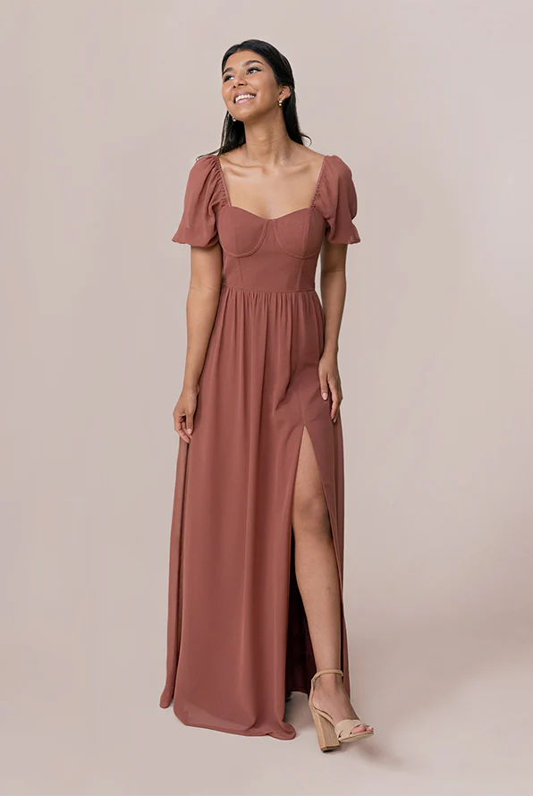 Isabella Chiffon Dress | Made To Order - Image 3