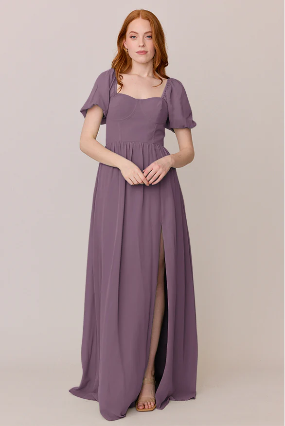 Isabella Chiffon Dress | Made To Order - Image 30