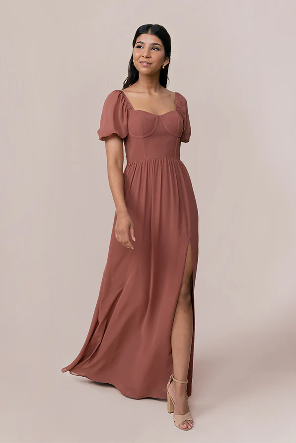 Isabella Chiffon Dress | Made To Order - Image 4