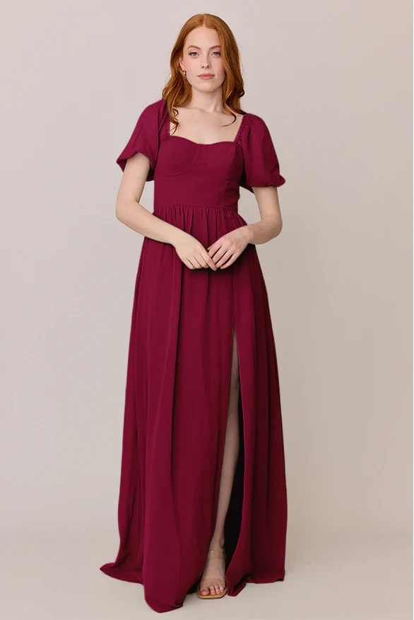 Isabella Chiffon Dress | Made To Order - Image 52
