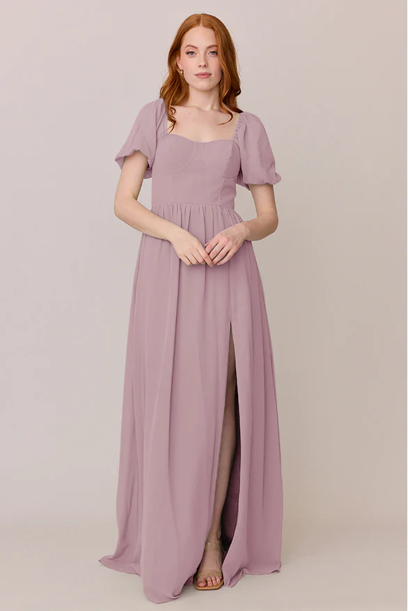 Isabella Chiffon Dress | Made To Order - Image 54