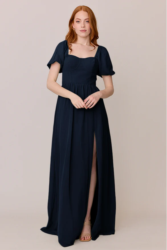 Isabella Chiffon Dress | Made To Order - Image 60