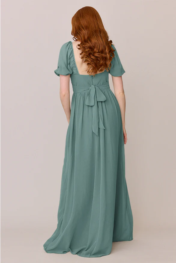 Isabella Chiffon Dress | Made To Order - Image 75
