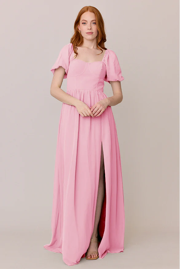 Isabella Chiffon Dress | Made To Order - Image 76
