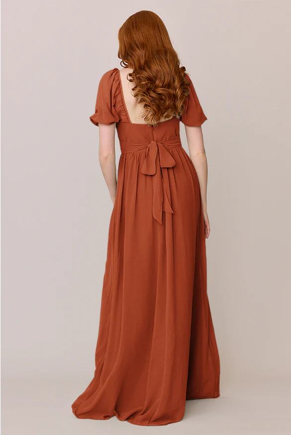 Isabella Chiffon Dress | Made To Order - Image 83