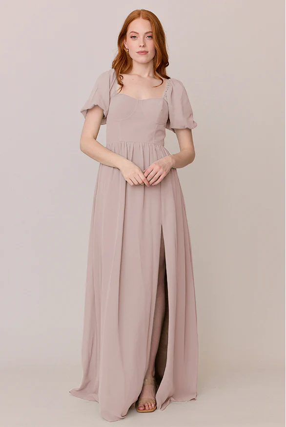 Isabella Chiffon Dress | Made To Order - Image 92