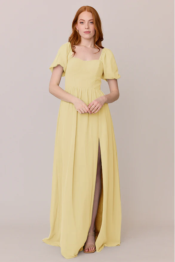 Isabella Chiffon Dress | Made To Order - Image 98