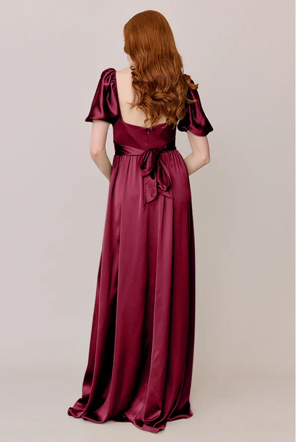 Isabella Satin Dress | Made To Order - Image 11