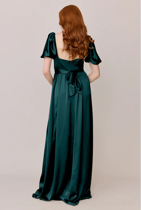 Isabella Satin Dress | Made To Order - Image 23