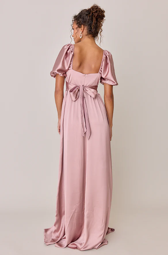 Isabella Satin Dress | Made To Order - Image 3