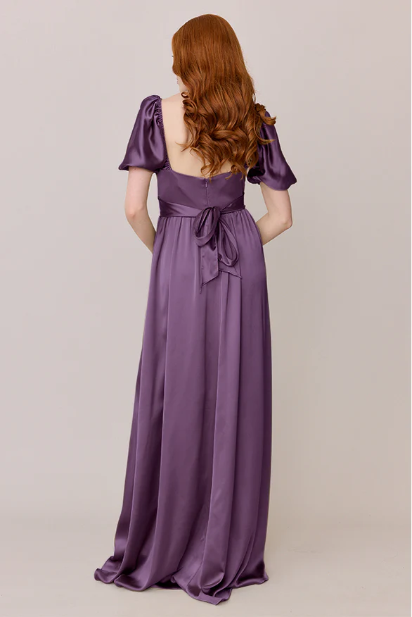Isabella Satin Dress | Made To Order - Image 31