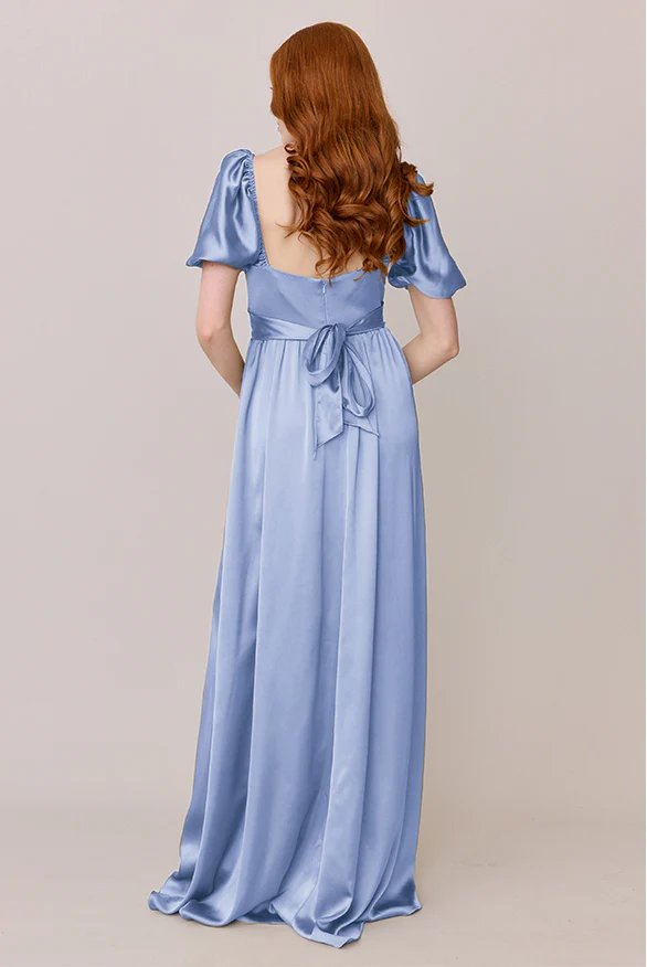 Isabella Satin Dress | Made To Order - Image 73