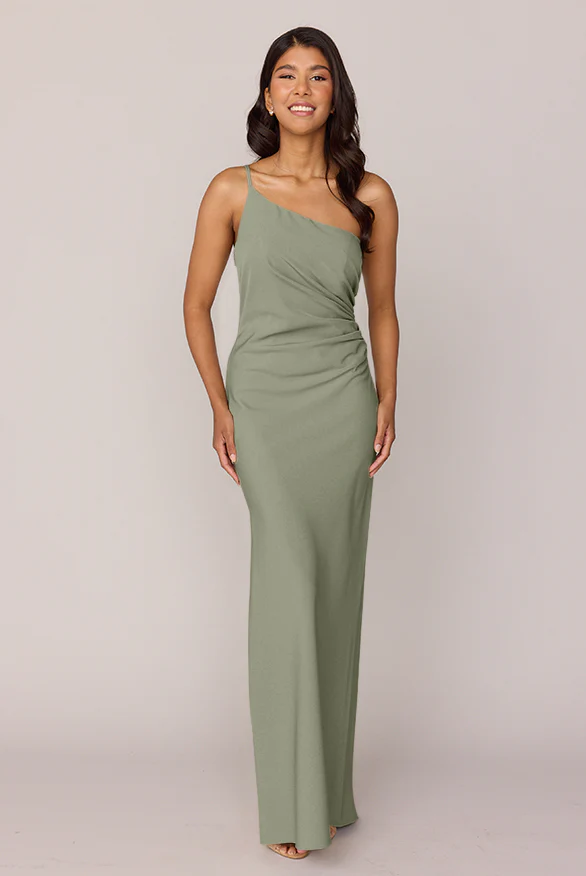 Jade Crepe Dress | Made To Order - Image 115