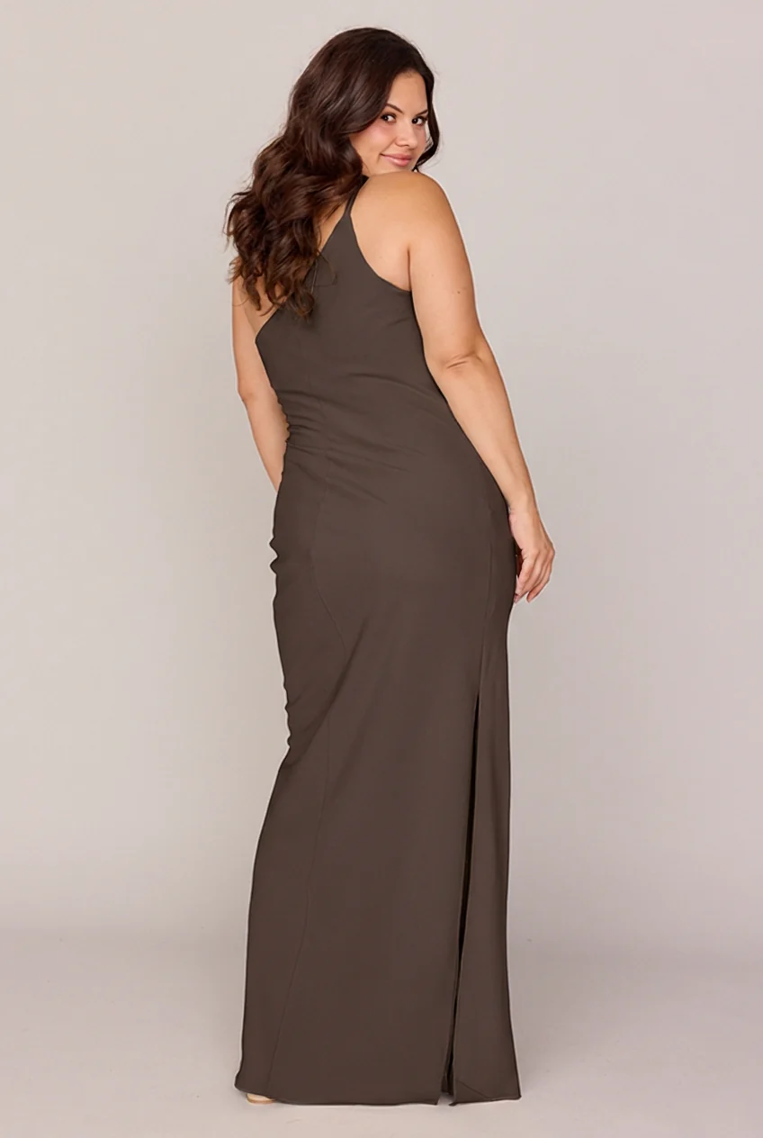 Jade Crepe Dress | Made To Order - Image 182