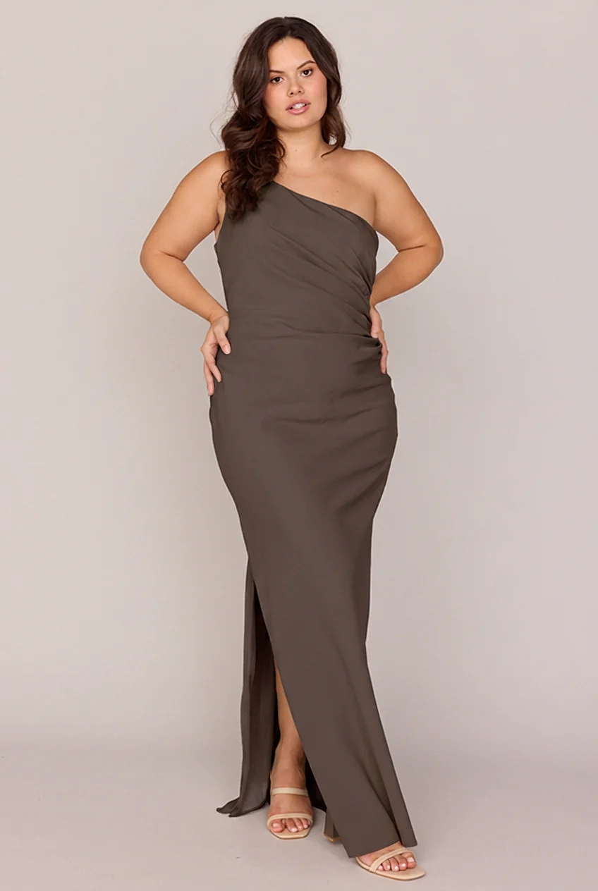Jade Crepe Dress | Made To Order - Image 184