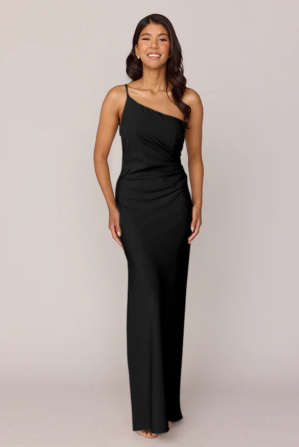 Jade Crepe Dress | Made To Order - Image 47