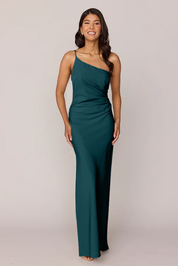 Jade Crepe Dress | Made To Order - Image 61
